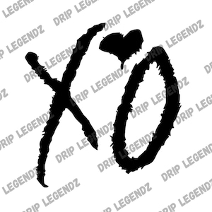 XO-SVG | Officieel logo | Weekend XO gesneden bestand | Schiet op morgen |