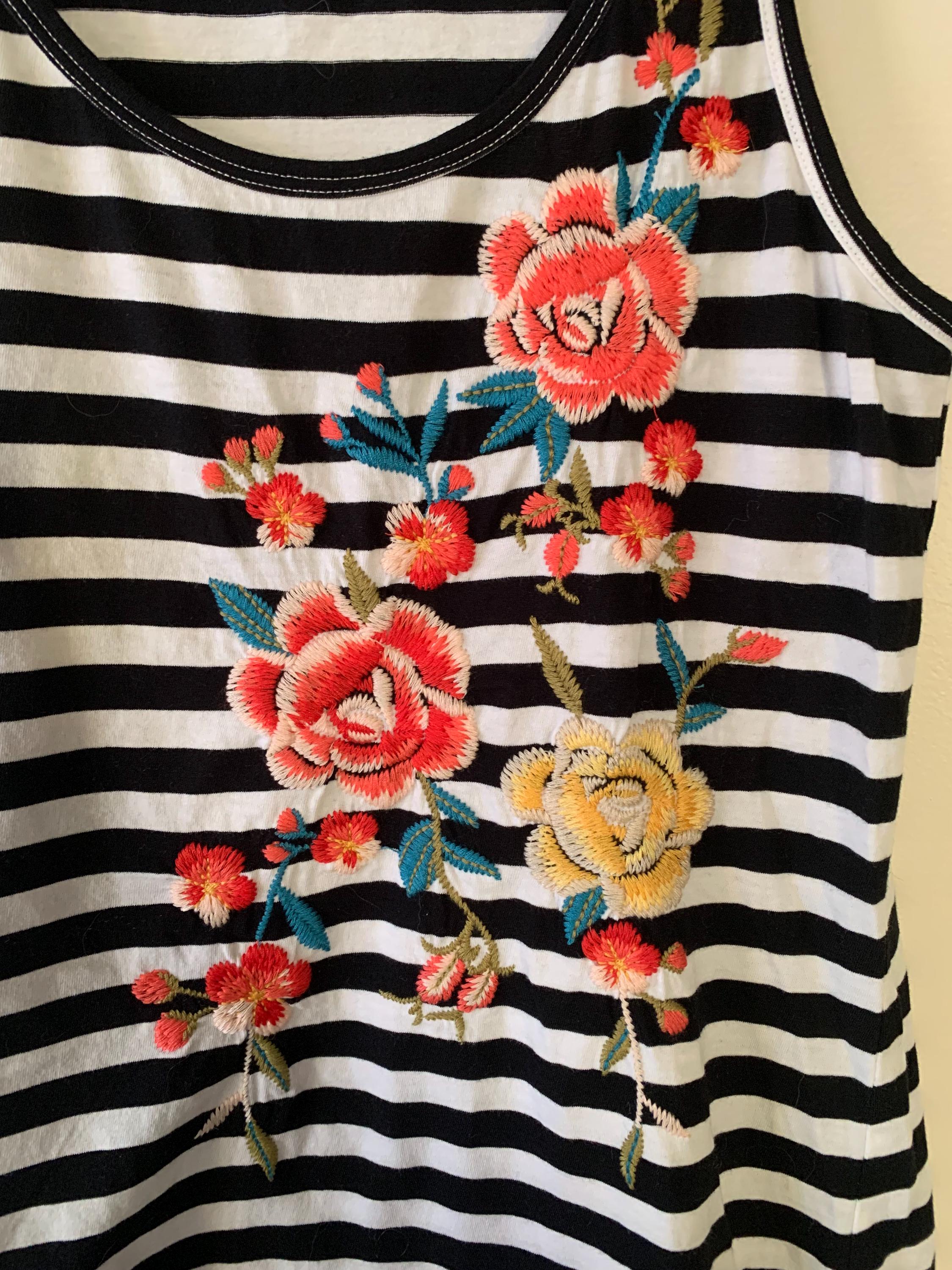 Johnny Was/ジョニーワズ フローラル刺繍レースポンチョブラウス 花柄 JOHNNY WAS ジョニーワズ フラワー柄レース半袖シルクブラウス 刺繍