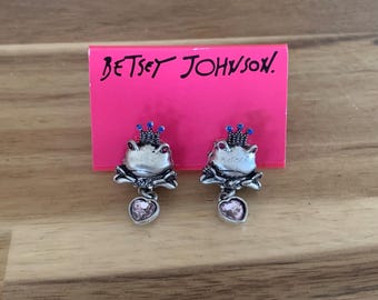 Betsey Johnson Prinz Frosch Vintage Schmuck