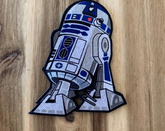 Loungefly Disney Star Wars R2D2 Droid Iron On Patch (8x7cm)