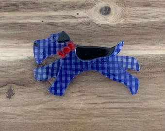 Erstwilder Run Scottie, Run! Brooch terrier dog pet animal Pin NWOT all prices include US tariffs