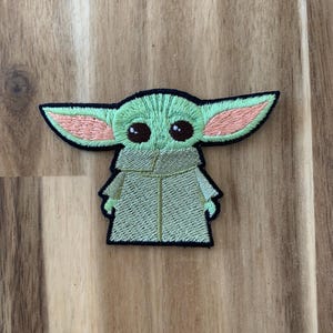 Loungefly Star Wars Mandalorian the Child baby Grogu geborduurde opstrijkpatch