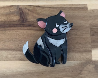 Erstwilder Tazzy the Devil brooch animal pin NWOT