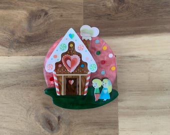 Erstwilder Home Sweet Home Brooch Pin NWOT
