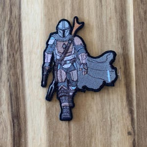 Loungefly Star Wars Mandalorian geborduurde opstrijkpatch