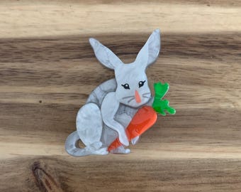Erstwilder Brave Easter Bilby Brooch Bunny Rabbit animal Pin NWOT