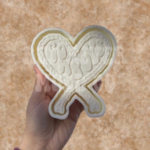 Cowboy rope heart Silicone Car Freshie Mold