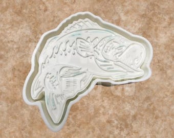 Bass Fish Silicone Car Freshie Mold