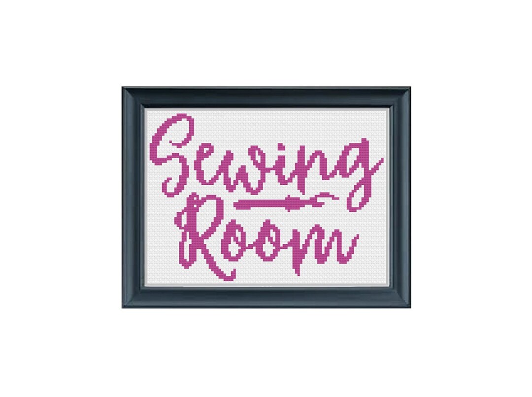 Sewing Room Cross Stitch Pattern PDF Etsy