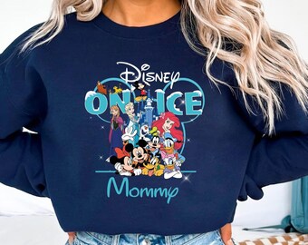 Camiseta Disney On Ice 2025 / Camiseta de Mickey y Minnie en mi época de On Ice / Camiseta a juego para viaje familiar con patines de carreras