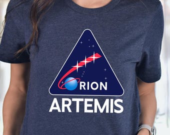 Orion Spacecraft Artemis T-shirt, Moon Mission Shirt, Back To The Moon Rocket Tee, Space Exploration Design, Gift For Space Enthusiasts