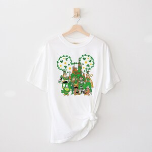 Camiseta de colores cómodos, camiseta de Toy Story, camiseta de San Patricio, camiseta del Sheriff Woody, camiseta de Buzz Lightyear, camiseta de San Patricio de Disney, camiseta de Jessie imagen 1