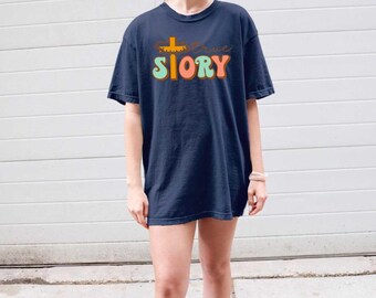 True Story Shirt, Comfort Colors Tee, Easter Shirt, Jesus Lover Shirt, Christian Cross Shirt, Church Apparel, Religious Tee, Love Like Jesus