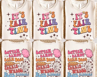 It’s Fair Time Carnival Shirt, Fun Festival Tee, State Fair and Rodeo Outfit