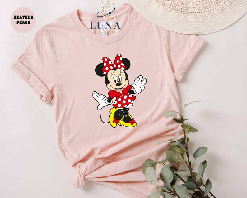 Minnie Sweatshirt, Disney Sweater, Retro Vibes, Cartoon Sweatshirt, Vintage Sweatshirts, Minnie Mouse Gift, Birthday Shirt, Disney T-shirt image 3