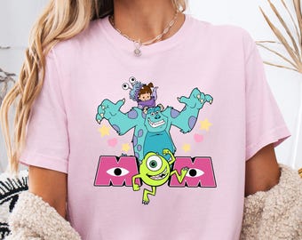 Monsters Mom Shirt, monster Inc. shirt, Monsters University shirt, Pixar Monster tee, Disneyland Trip Shirt, Mother's Day Shirt