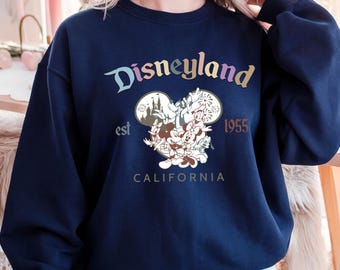 California Disneyland Est 1955 Shirt, Retro Disney Park Tee, Vintage Disneyland Outfit, Magic Kingdom Trip Shirt, Disney World Gift