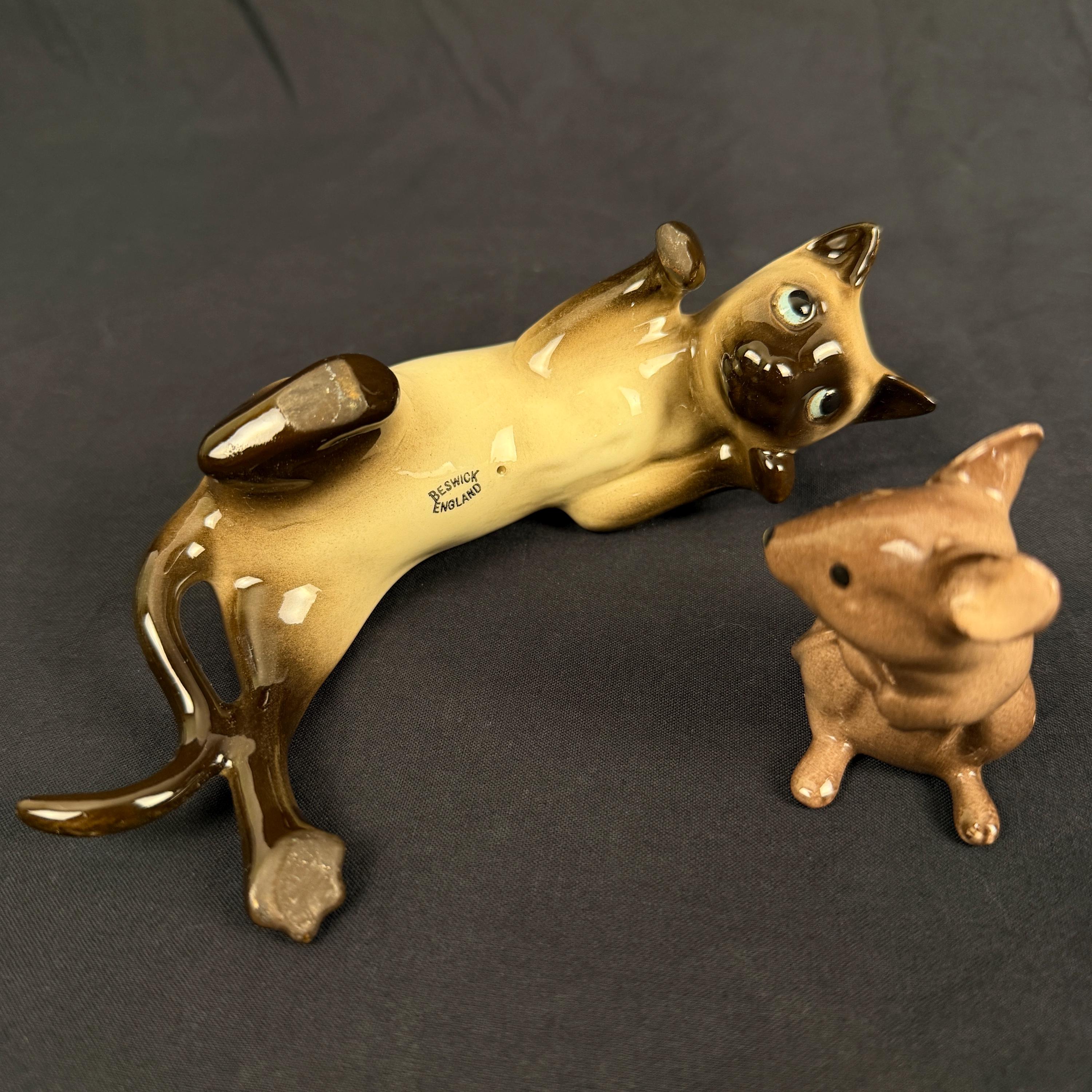 Beswick white cat - Etsy 日本