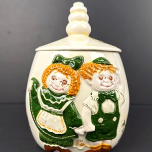 Raggedy Ann Ceramic Cookie Jars - Etsy