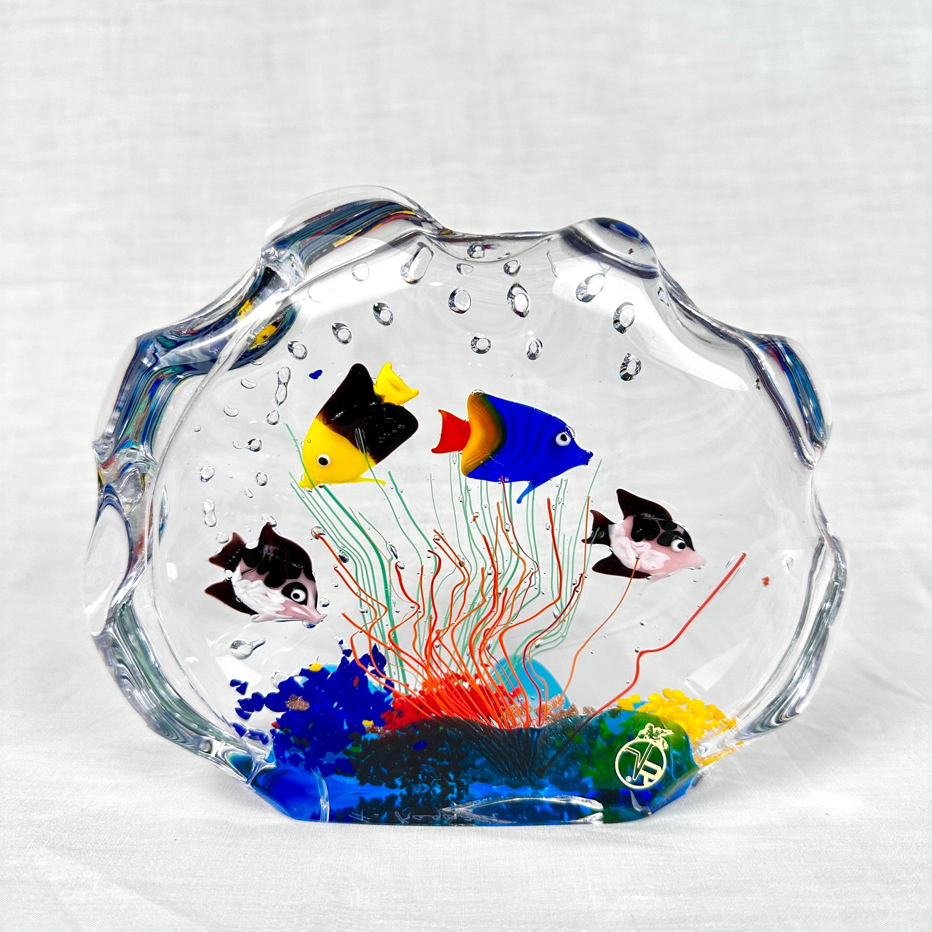 Francesco Ragazzi Signed Large Murano Italian Glass Art Fish