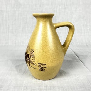 Vintage Ahornsirup-Krug Steingut FAIT MAIN Canada 3729 Türkei Hill Farm Brome Quebec