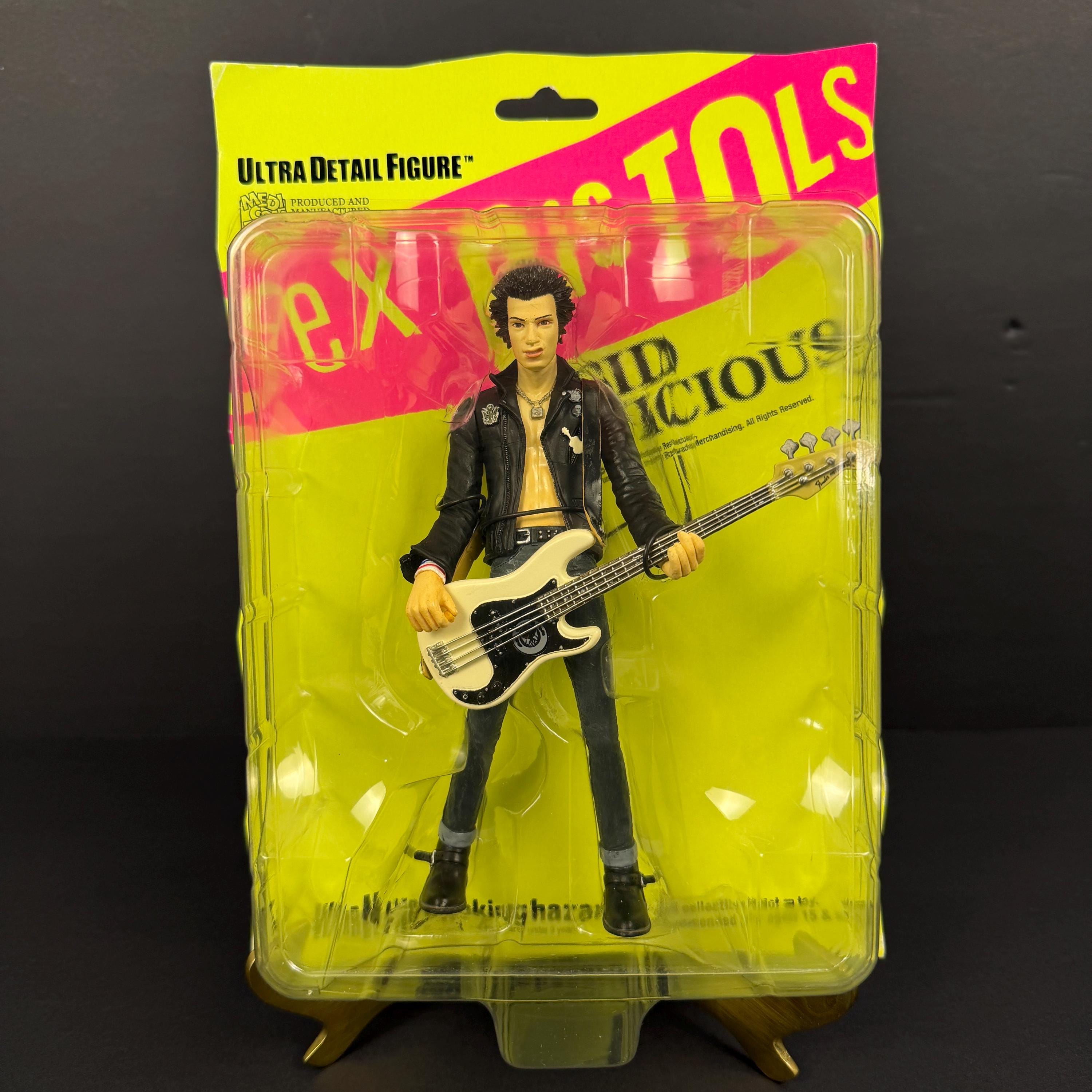VTG 2006 Medicom Toy Sex Pistols Sid Vicious Ultra Detail Figure