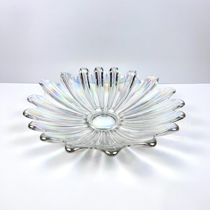 Verre fédéral irisé années 50