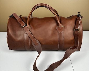 Vintage Ralph Lauren Big Pony Duffle Bag Blue Green Polo Logo