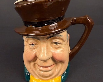 Large 5” Vintage Lancaster & Sandland "Tony Weller" Character Jug - Hand Painted England