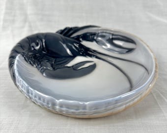 ロイヤルコペンハーゲン「ロブスターボウル」1960年代　ヨルゲン・バルスロフ ヴィンテージ ロイヤル コペンハーゲン 磁器ボウル ロブスター付き