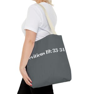Leviticus 19:33-34 Ken je bijbelteksten - draagtas