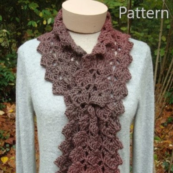 Lacy Keyhole Scarf - PA-330