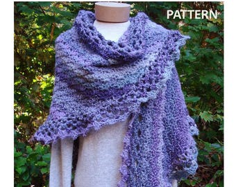 Barcelona Shawl - PW-106 - Crochet Pattern PDF