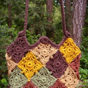 Patchwork Bag – PA-214 - Crochet Pattern PDF