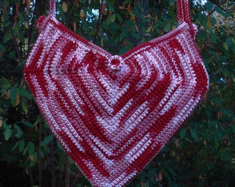 Have a Heart Bag - PA-128c - Crochet Pattern PDF