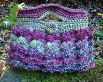 Shell Stitch Clutch Bag - PA-223 - Crochet Pattern PDF