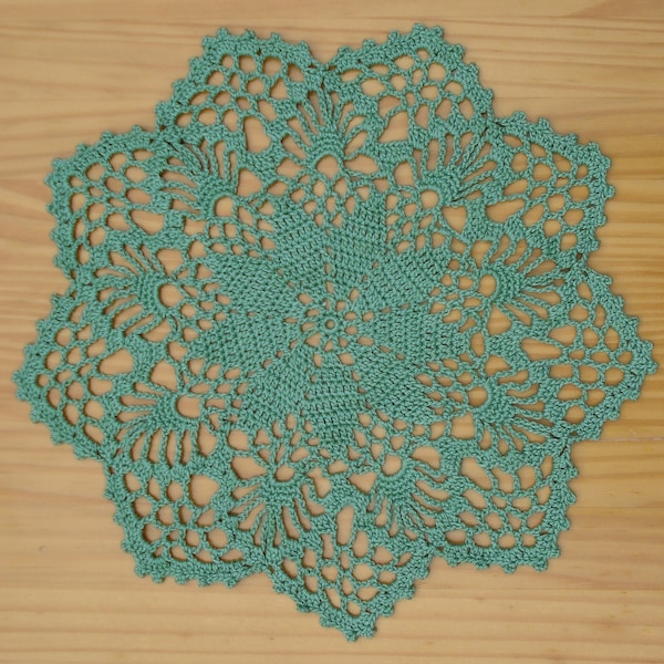 Nine Point Doily - PH-101 - Crochet Pattern PDF