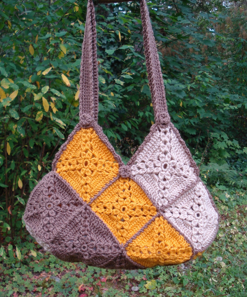 Harmonizing Motifs Bag PA-221 Crochet Pattern PDF | Etsy