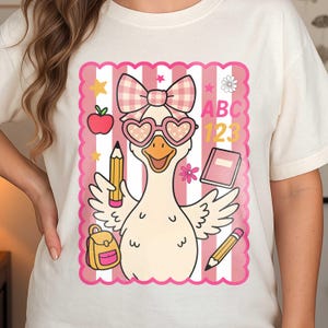 Coquette Girl Back To School Png, Primeiro Dia De Aula Png, Garota Engraçada Goose Png, Apreciação Do Professor Png, Professor Da Escola Goose png