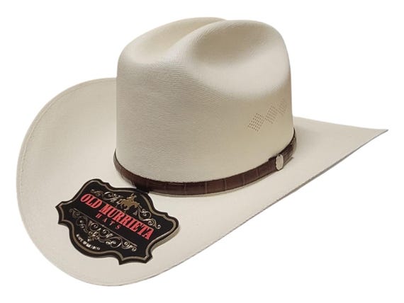 Men's Cowboy Hat sombrero vaquero Horma Duranguense Americana Color White