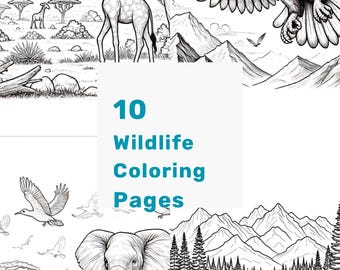 Wildlife Coloring Pages