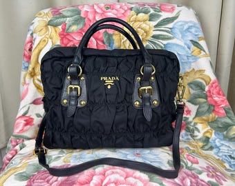 PRADA Tessuto Nylon Handbag.