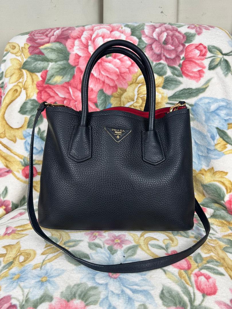 Vintage Prada Tessuto Tote - Etsy Canada