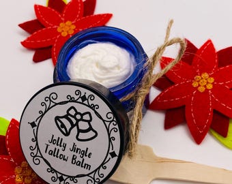 Fat Girls Tallow: Jolly Jingle Tallow Balm