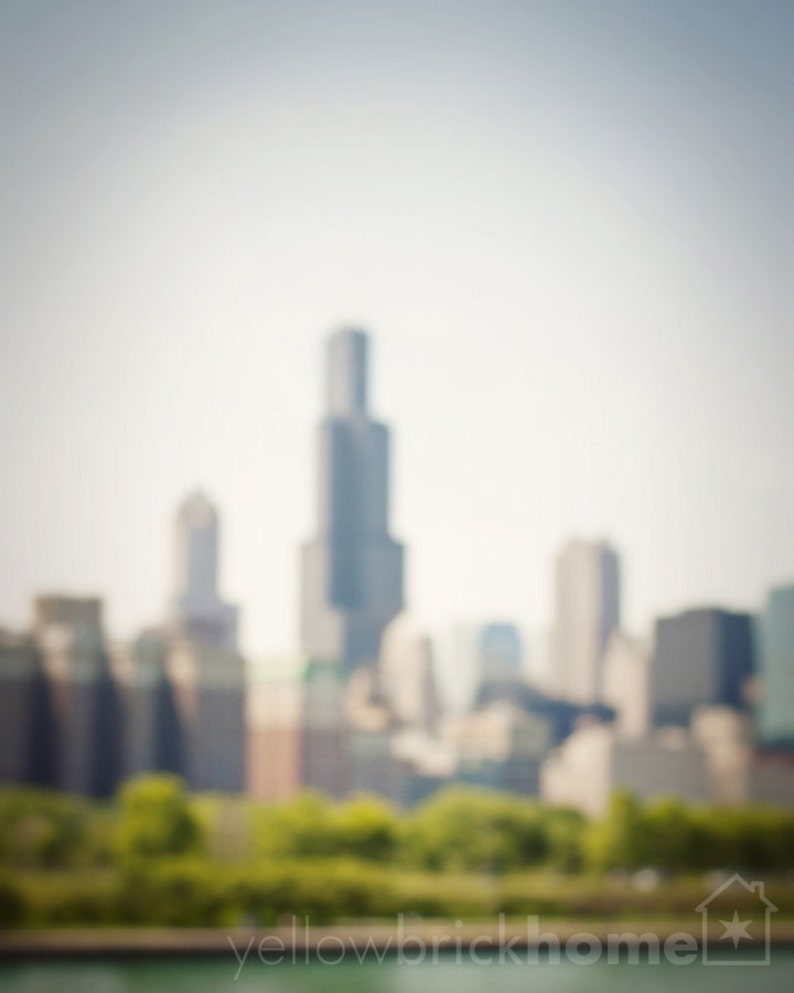 Chicago 4 A Blur // Fine Art Giclée Print // Photography Etsy