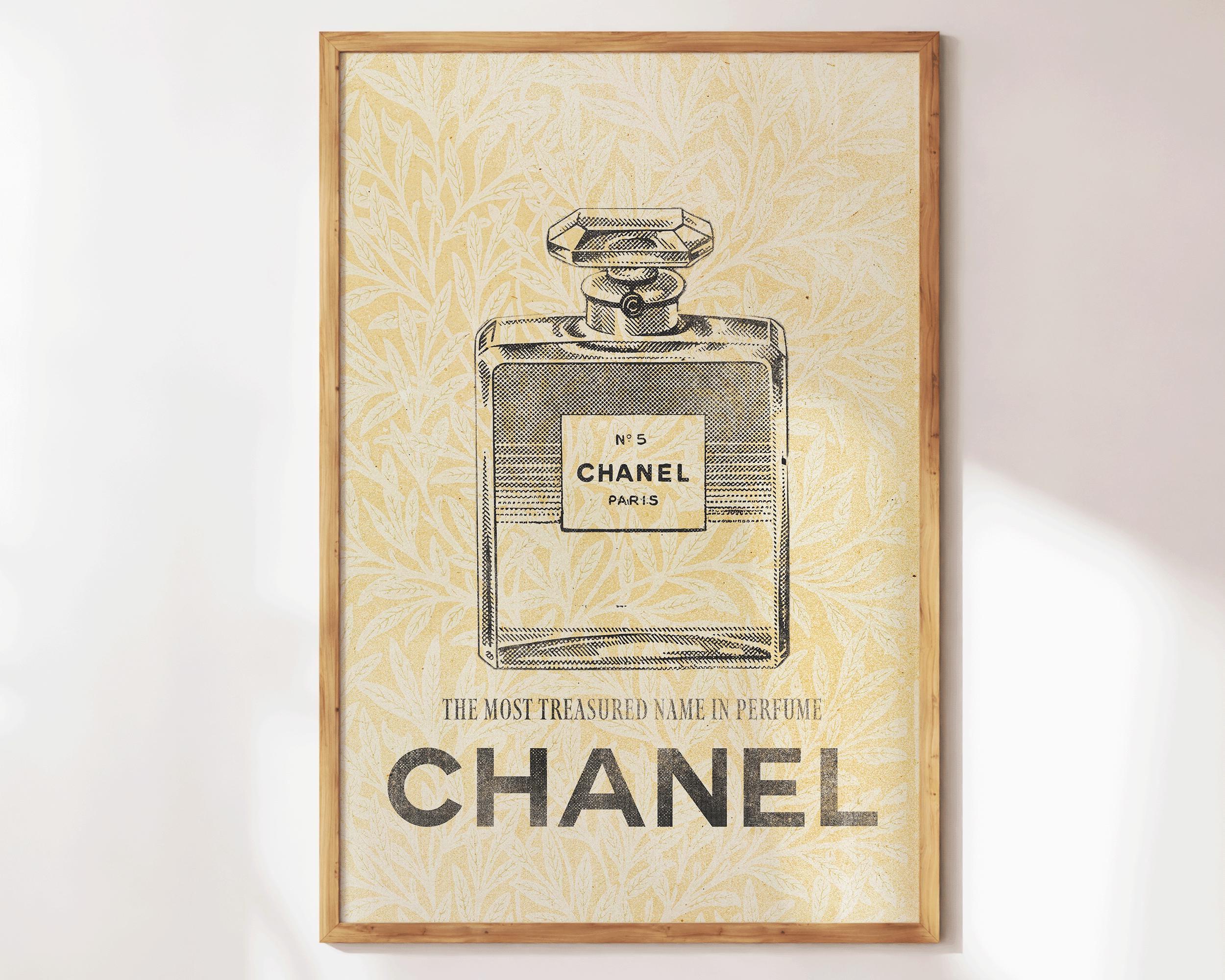 CHANEL N°5 アートプリント 大判