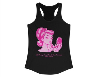 Camiseta sin mangas de espalda cruzada Ideal para mujer