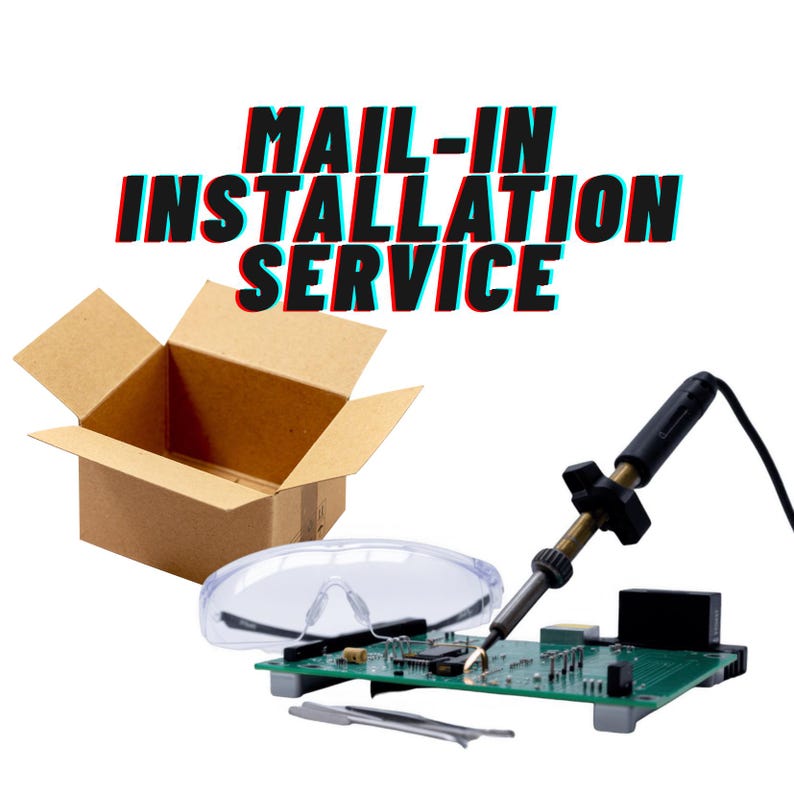 Mail-in Customization and Installation Service