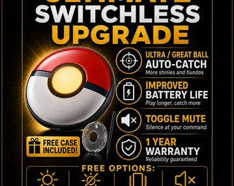 SWITCHLESS Modded Pokemon GO Plus+