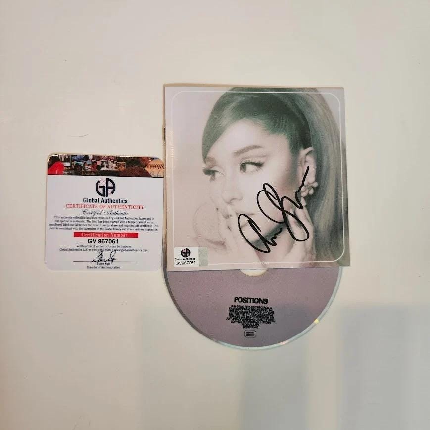 Ariana Grande Signed - Etsy